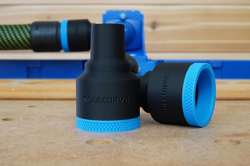 ToolCurve Hose Adapter Compatible with Kreg K5 Pocket Hole Jig (36mm Hose) - Image 3